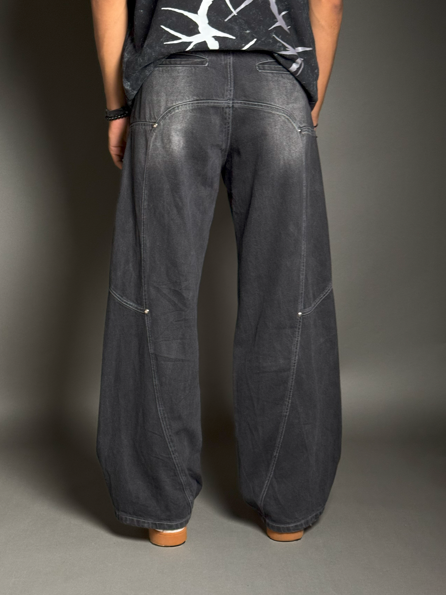 Black Faded Pants v2 | New edition