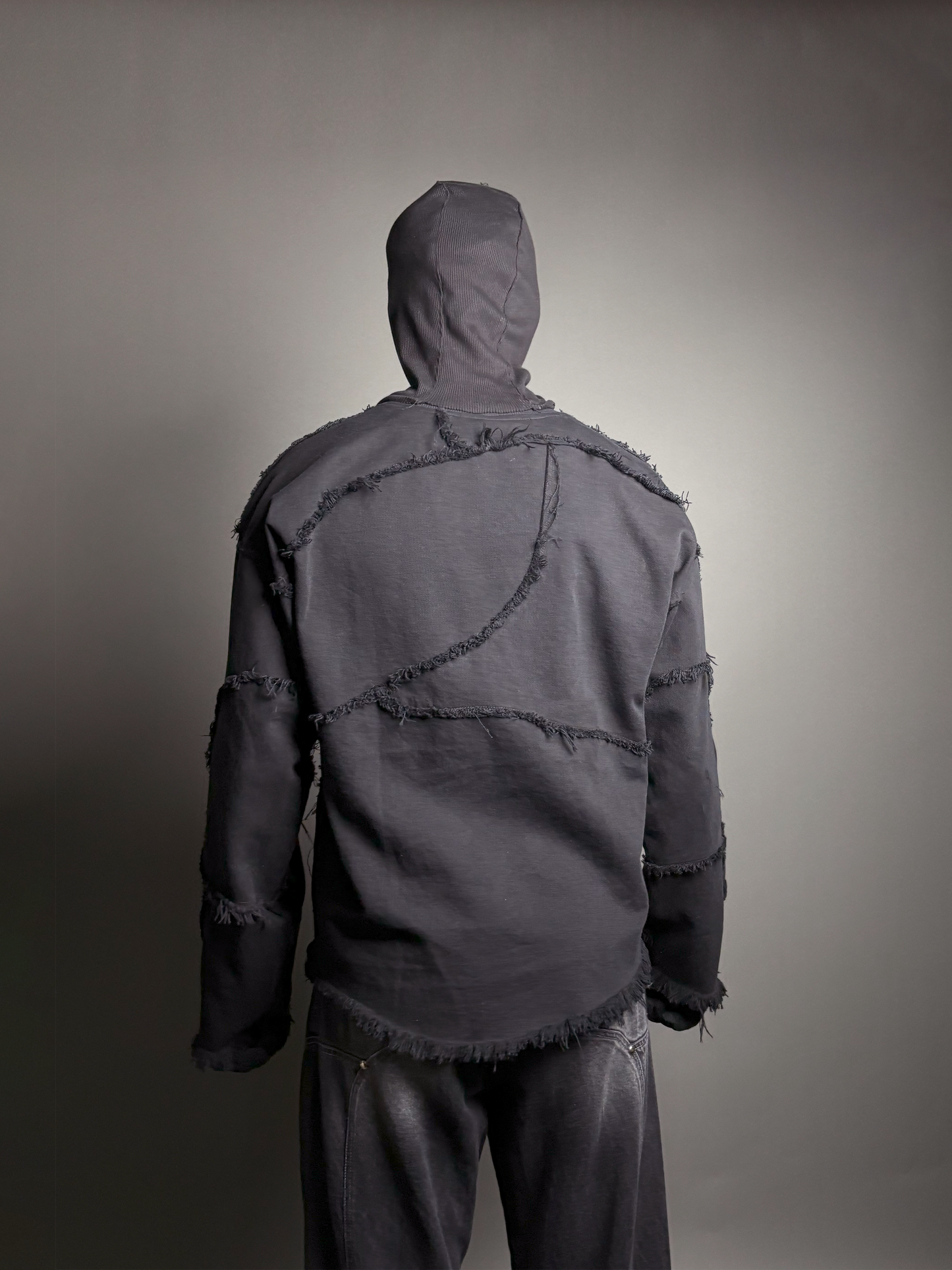 De-contructed Denim Tee | Work of Art