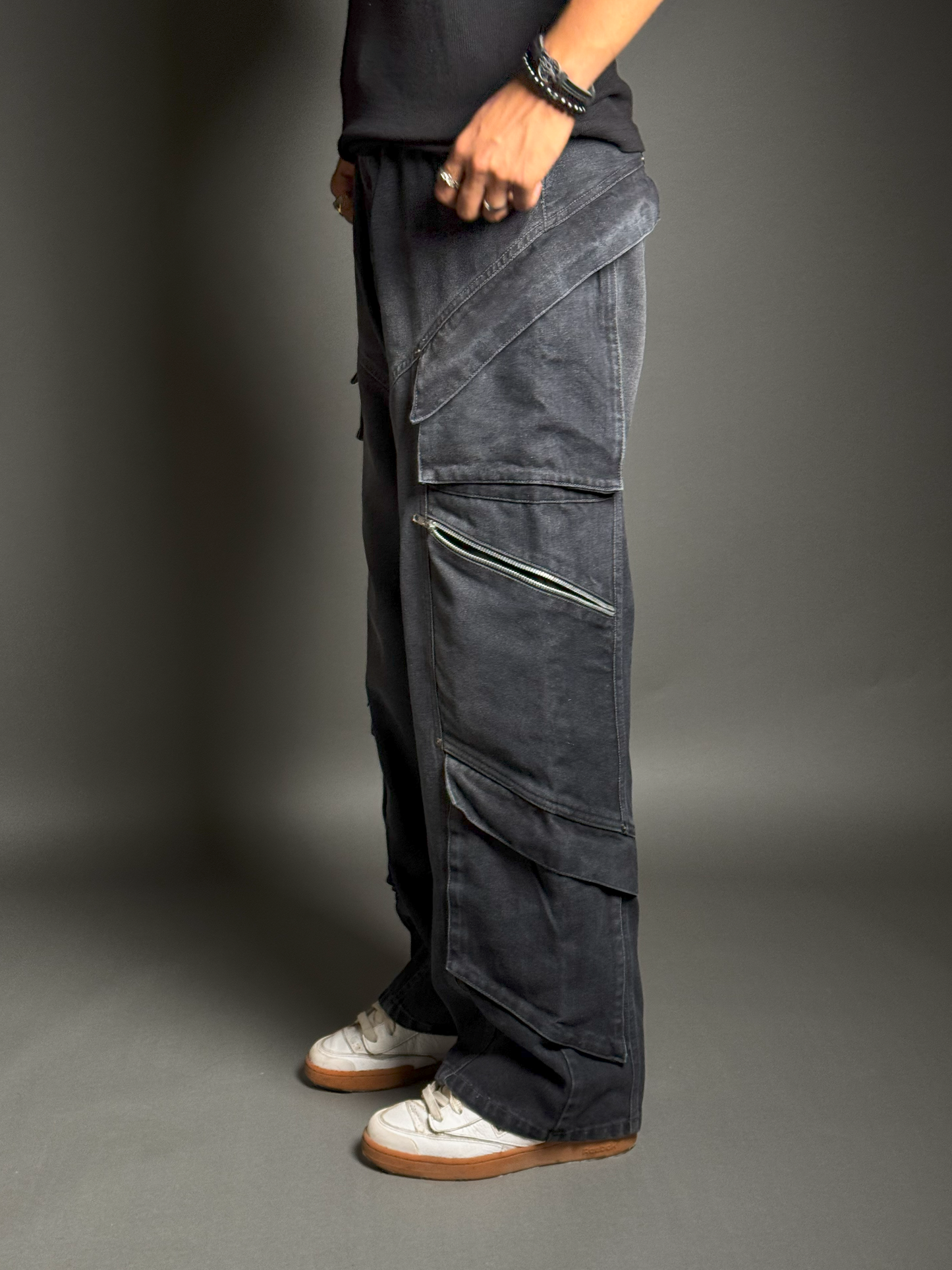 Black Chained Cargos