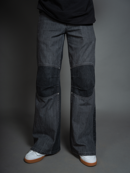 Charcoal Flared Jeans