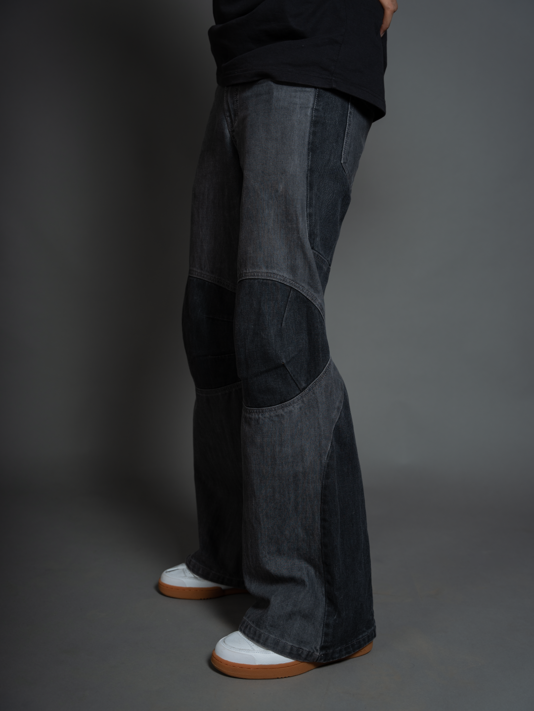 Charcoal Flared Jeans