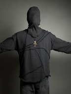 De-contructed Denim Tee | Work of Art