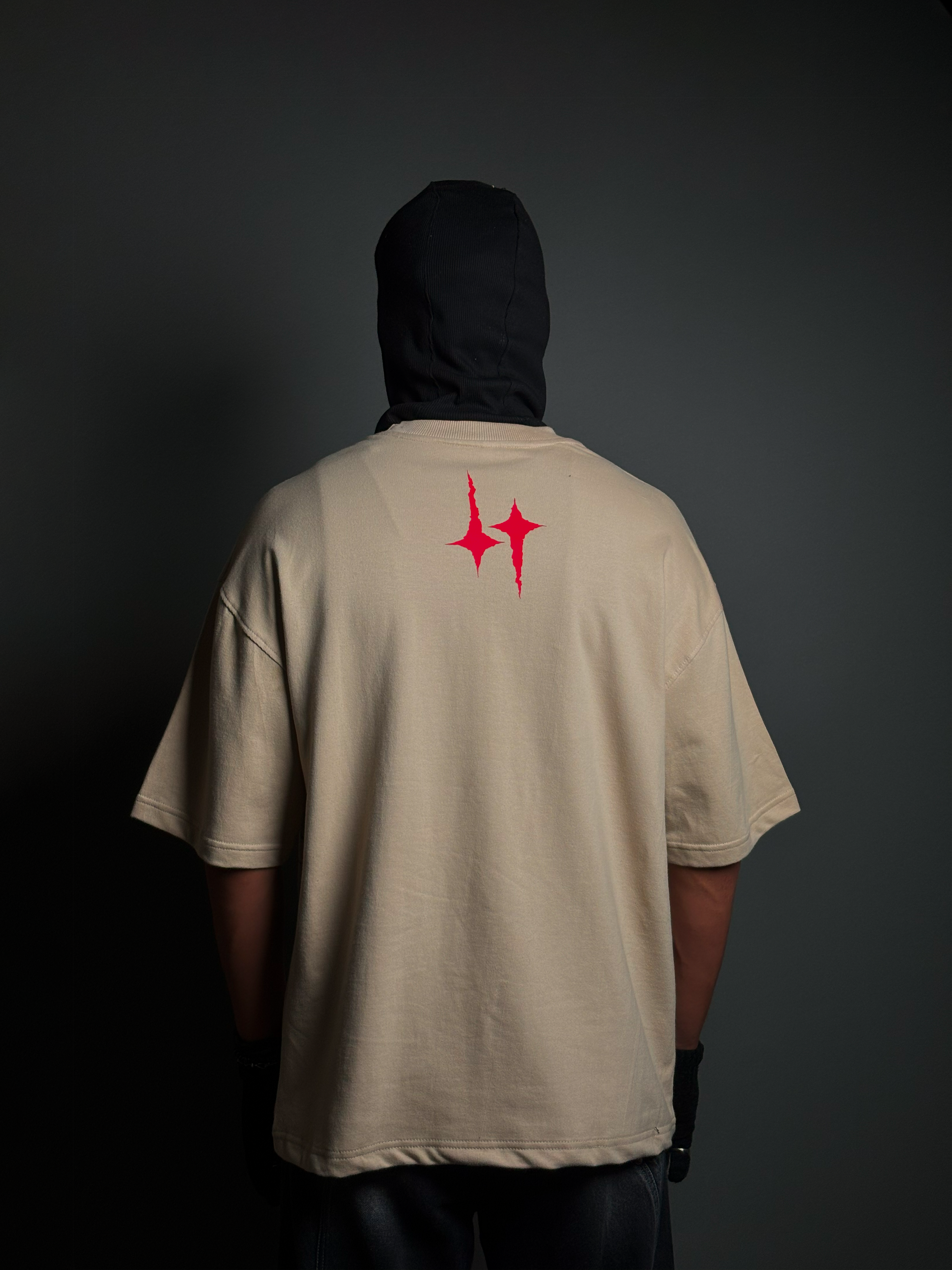 Demonic Beige Tshirt