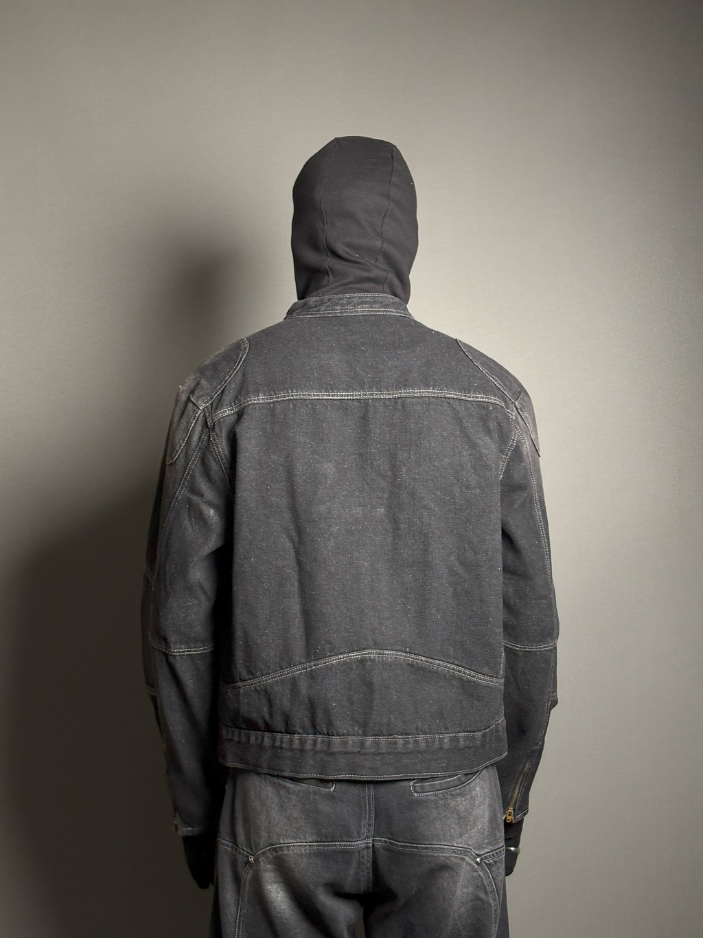 Denim Biker Jacket
