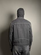Denim Biker Jacket