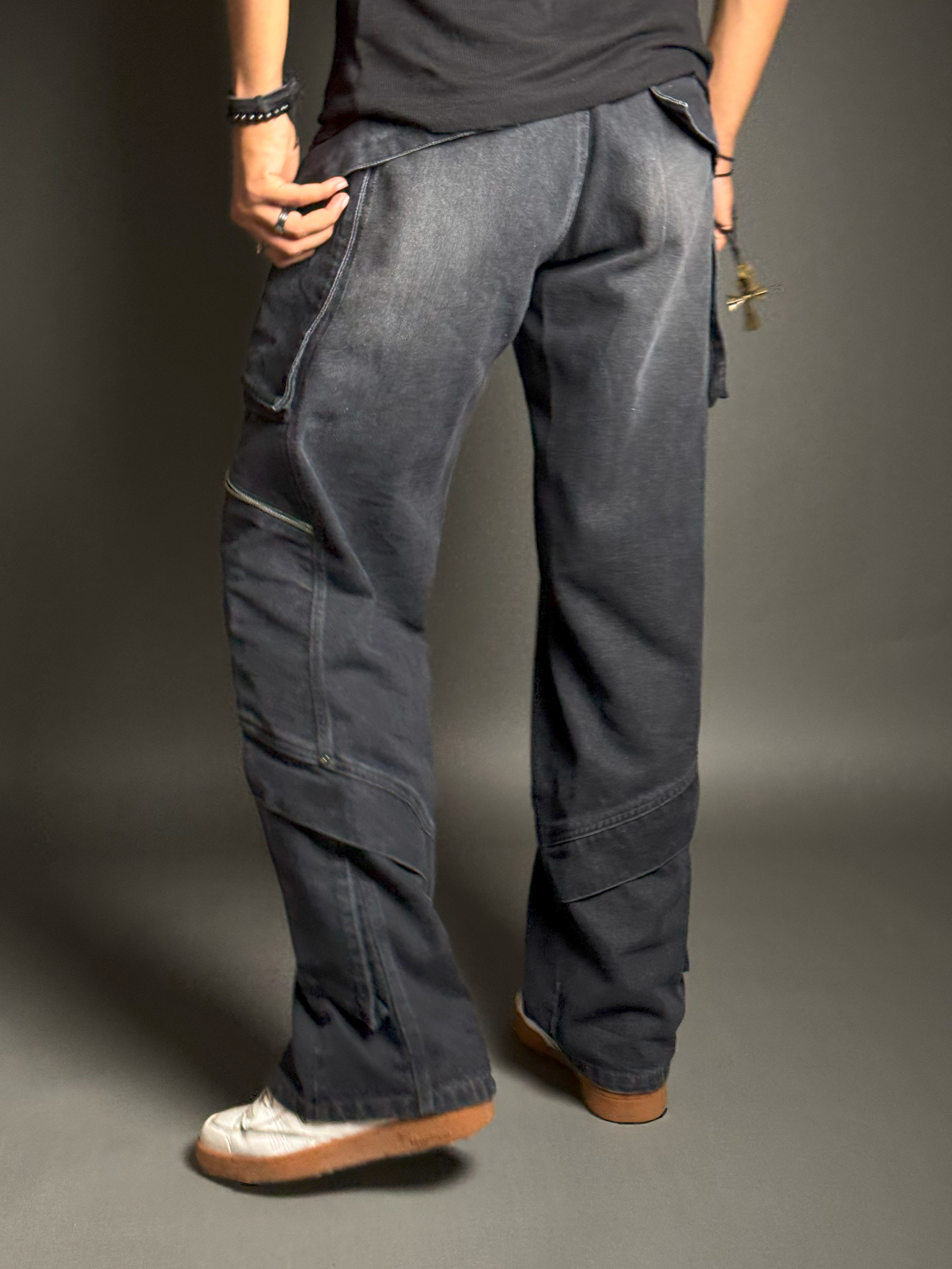 Black Chained Cargos