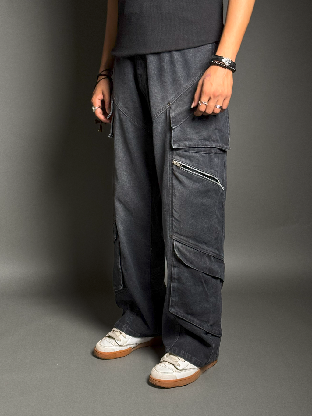 Black Chained Cargos