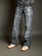 White Splash Paint pants