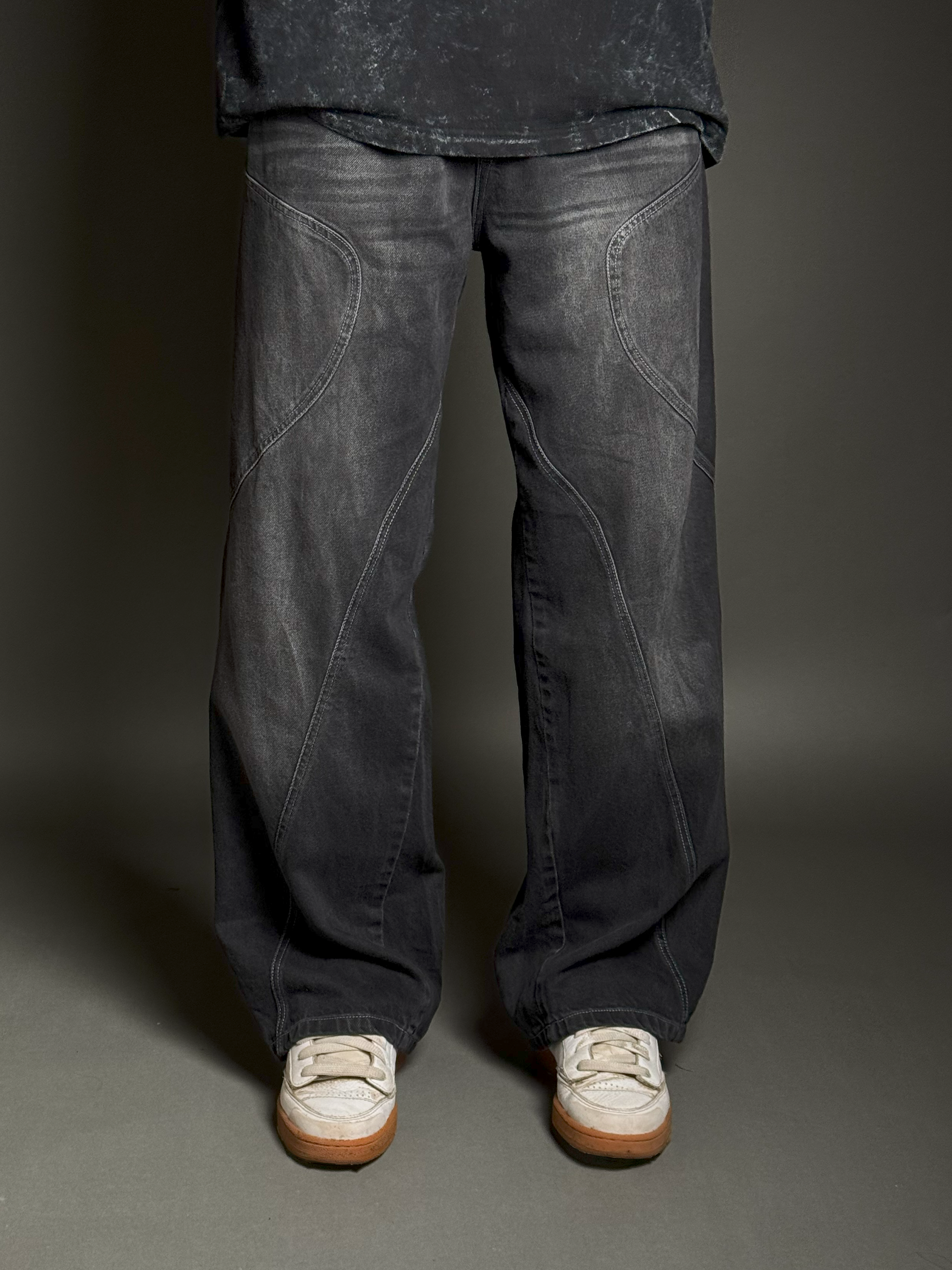 Black Faded Pants v2 | New edition