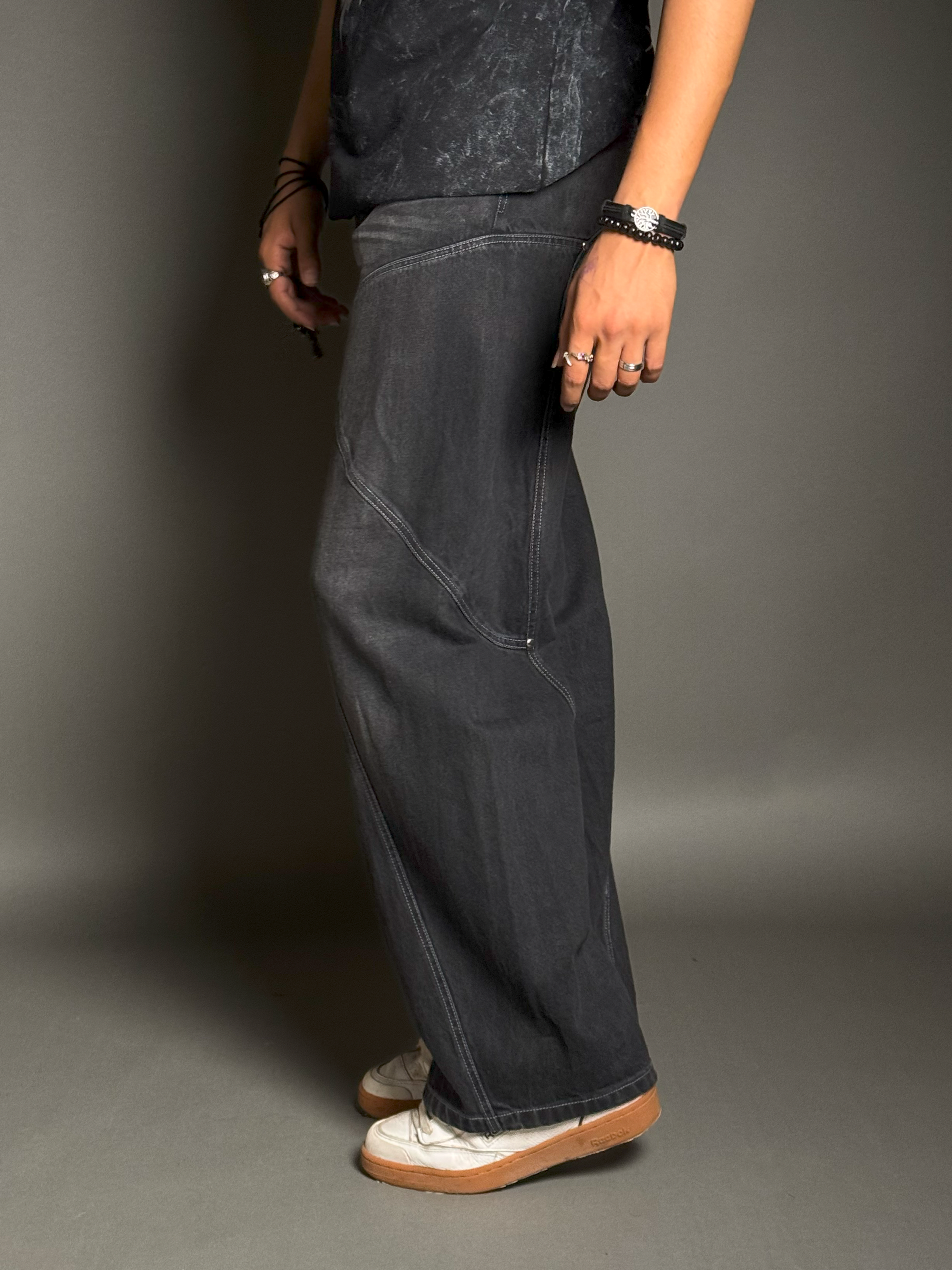 Black Faded Pants v2 | New edition