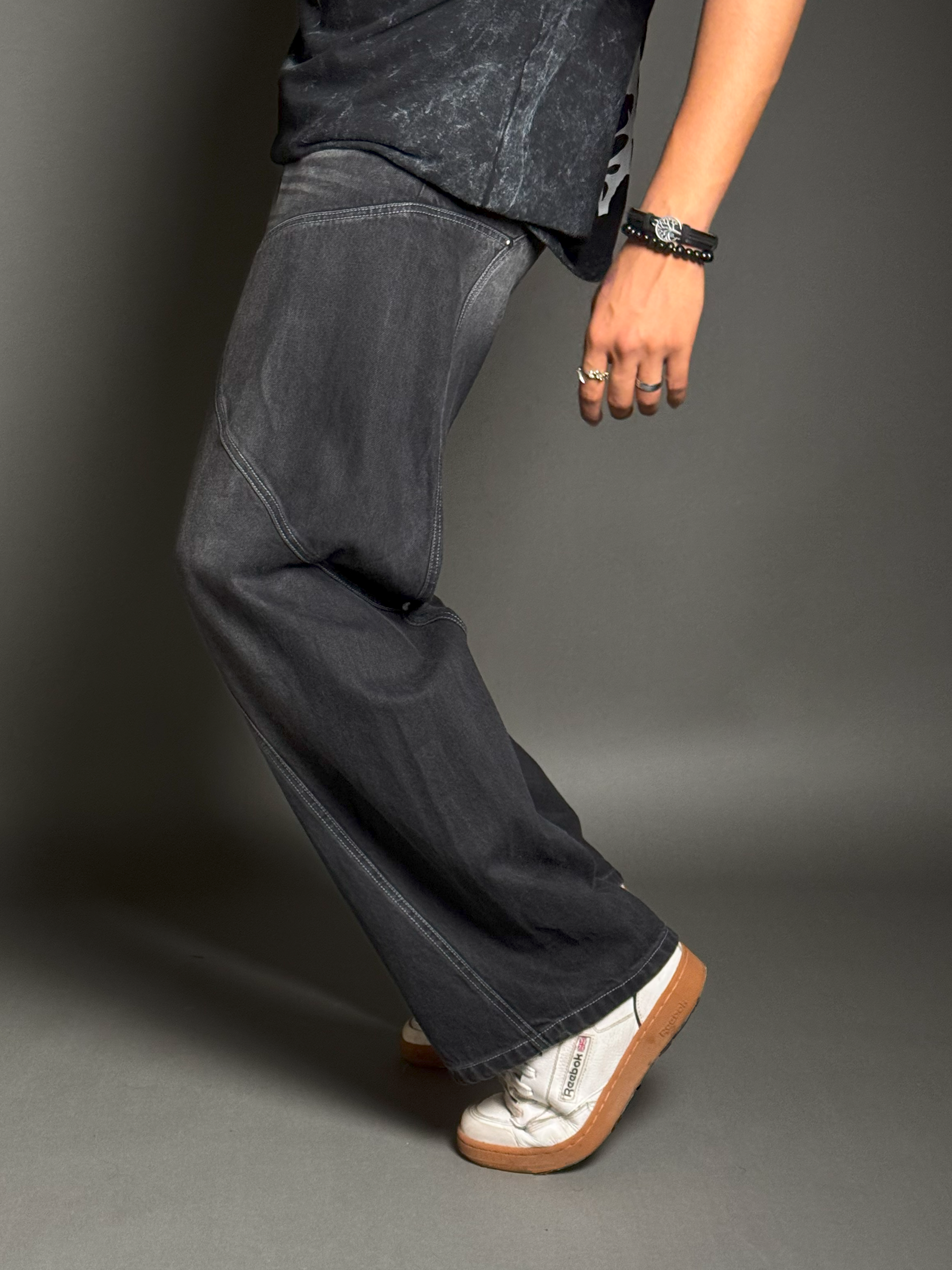 Black Faded Pants v2 | New edition