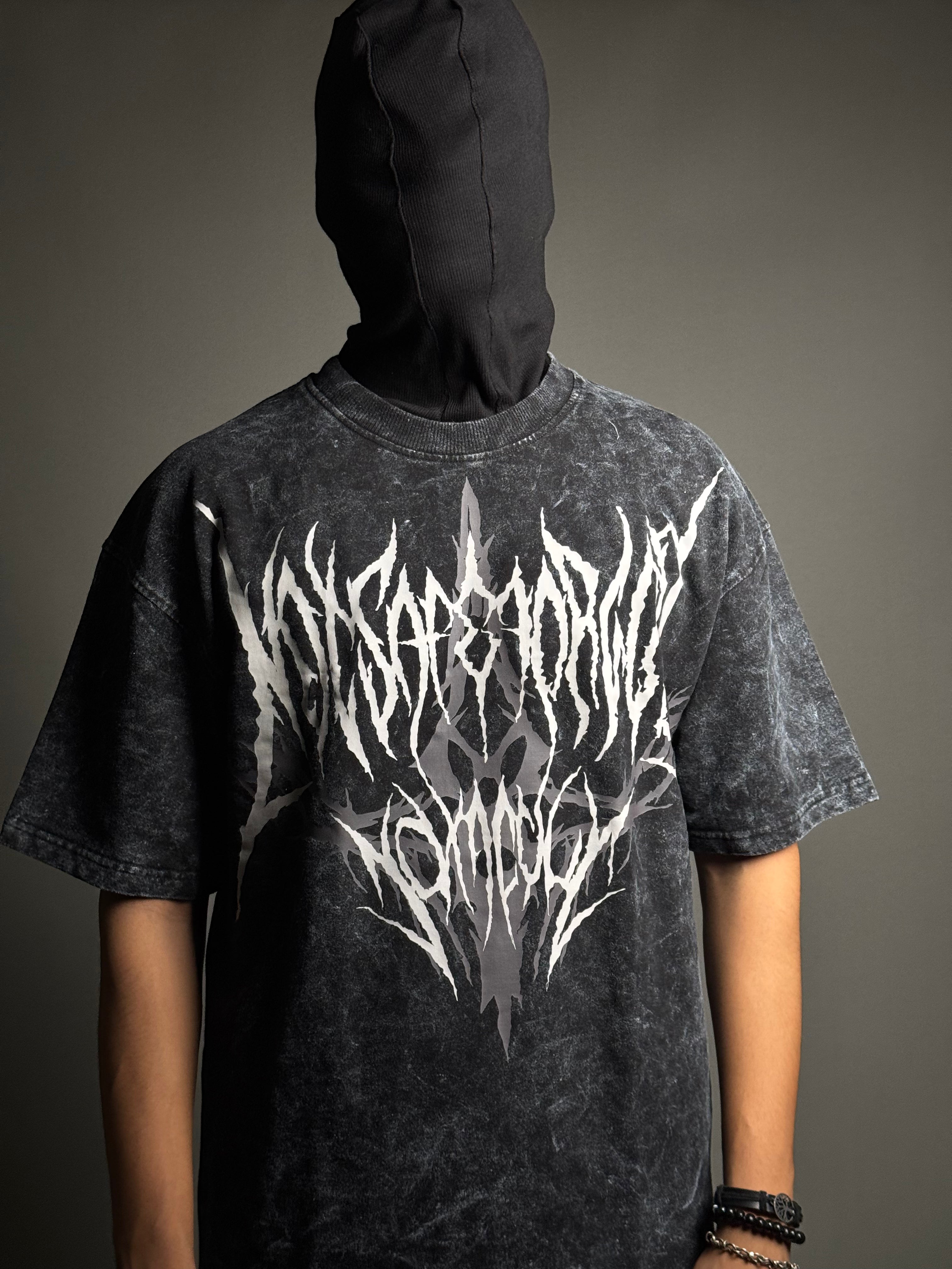 Black Metallic Signature T-shirt