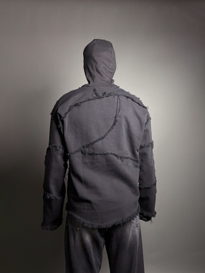 De-contructed Denim Tee | Work of Art